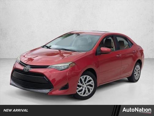 Barcelona Red Metallic 2019 Toyota Corolla LE