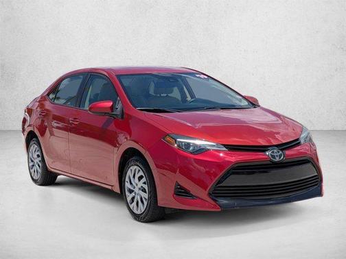 Barcelona Red Metallic 2019 Toyota Corolla LE