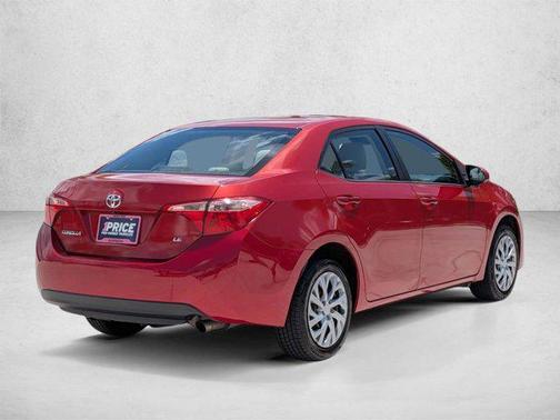 Barcelona Red Metallic 2019 Toyota Corolla LE