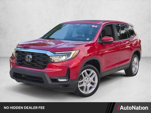Radiant Red Metallic II 2024 Honda Passport AWD EX-L