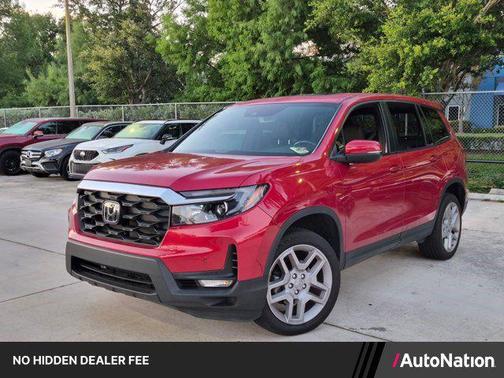 Radiant Red Metallic II 2024 Honda Passport AWD EX-L