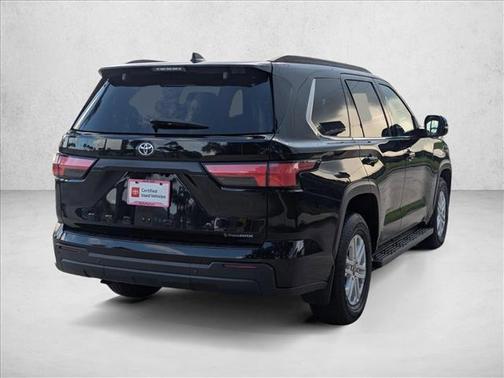 Midnight Black Metallic 2025 Toyota Sequoia SR5