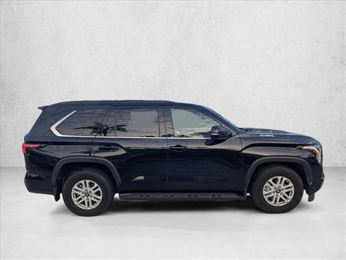 Midnight Black Metallic 2025 Toyota Sequoia SR5
