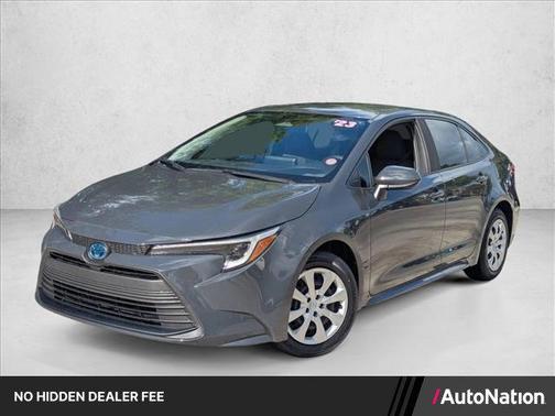 Underground 2023 Toyota Corolla Hybrid XLE
