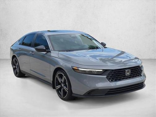 Urban Gray Pearl 2024 Honda Accord Hybrid Sport