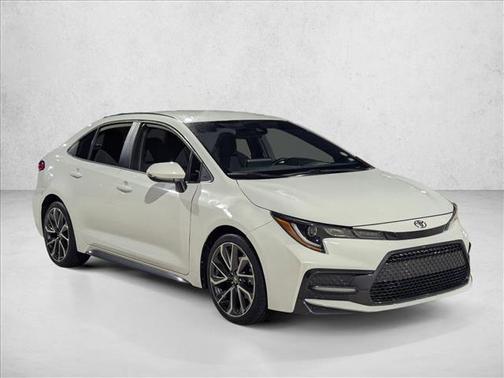 Super White 2021 Toyota Corolla SE