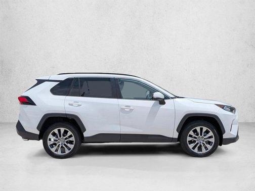 Super White 2019 Toyota RAV4 XLE Premium