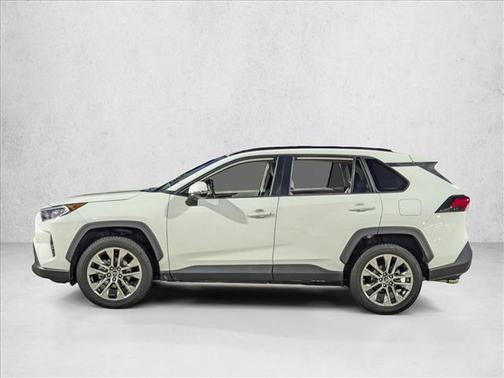 Super White 2019 Toyota RAV4 XLE Premium