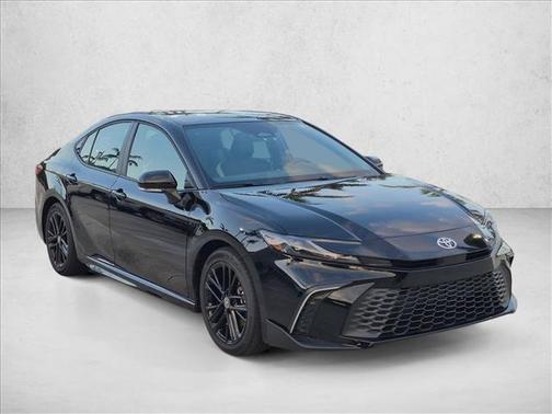 Midnight Black Metallic 2026 Toyota Camry SE