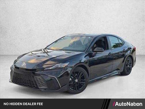 Midnight Black Metallic 2026 Toyota Camry SE