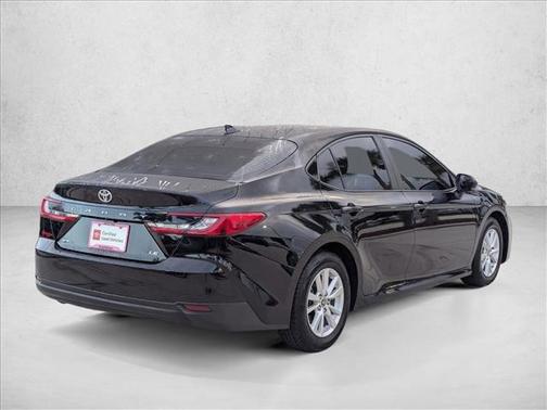Midnight Black Metallic 2025 Toyota Camry LE