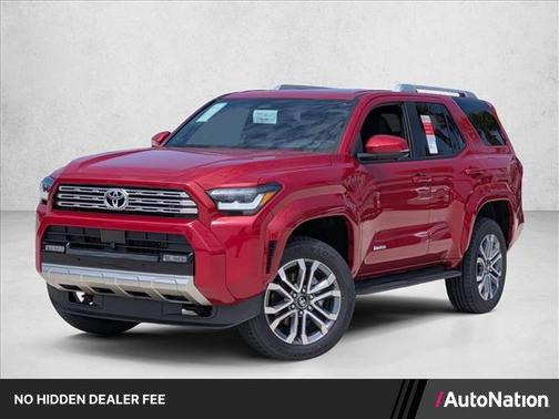 Supersonic Red 2026 Toyota 4Runner Limited