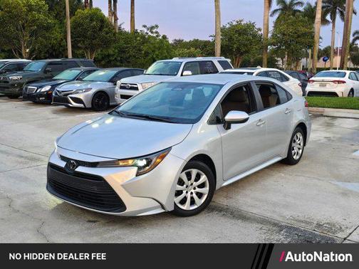 Classic Silver Metallic 2023 Toyota Corolla LE