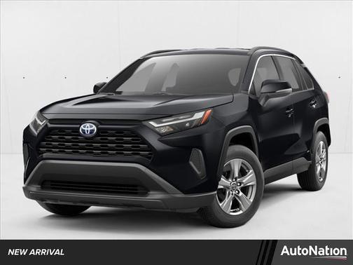 Midnight Black Metallic 2023 Toyota RAV4 Hybrid XLE