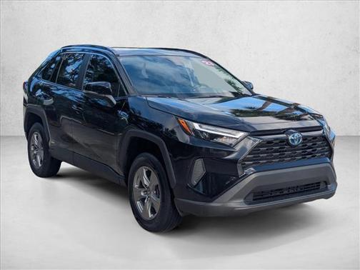 Midnight Black Metallic 2023 Toyota RAV4 Hybrid XLE