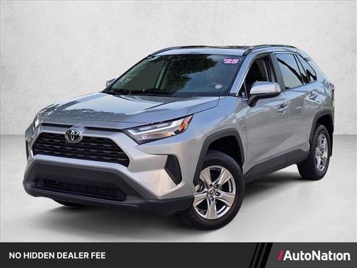 Silver Sky Metallic 2025 Toyota RAV4 XLE