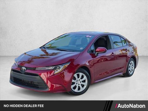Ruby Flare Pearl 2024 Toyota Corolla LE