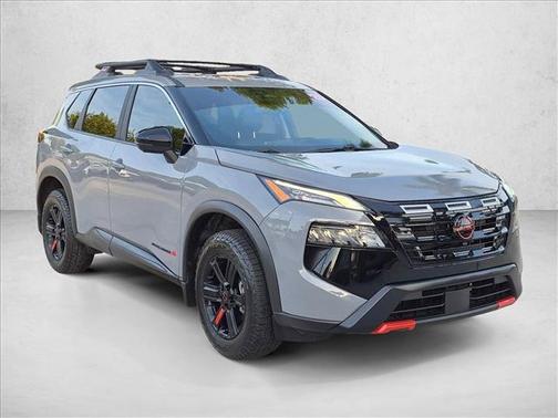 Boulder Gray Pearl 2025 Nissan Rogue Rock Creek