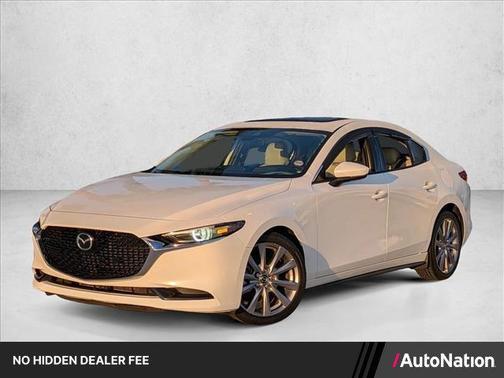 Snowflake White Pearl Mica 2021 Mazda Mazda3 FWD w/Premium Package