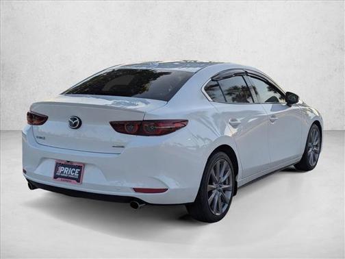 Snowflake White Pearl Mica 2021 Mazda Mazda3 FWD w/Premium Package
