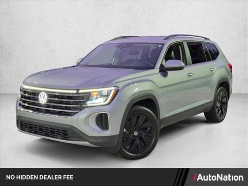 Silver Mist Metallic 2024 Volkswagen Atlas 2.0T SE w/Technology