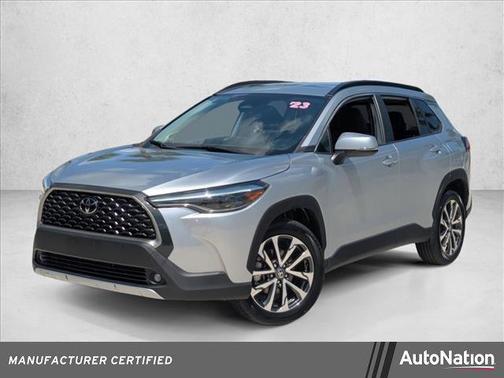 Sonic Silver 2023 Toyota Corolla Cross XLE