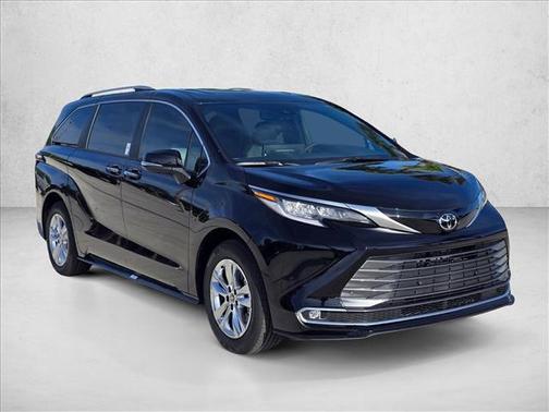Midnight Black Metallic 2026 Toyota Sienna Limited