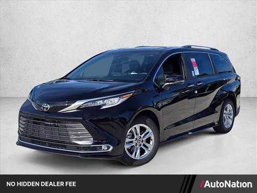 Midnight Black Metallic 2026 Toyota Sienna Limited