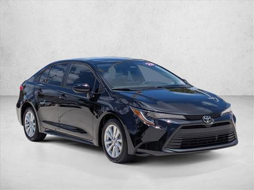 Midnight Black Metallic 2023 Toyota Corolla LE