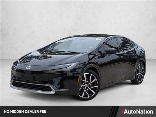 Midnight Black Metallic 2026 Toyota Prius Plug-In Hybrid XSE