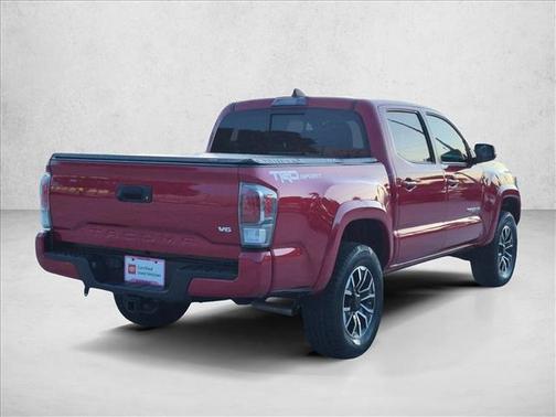 Barcelona Red Metallic 2020 Toyota Tacoma TRD Sport