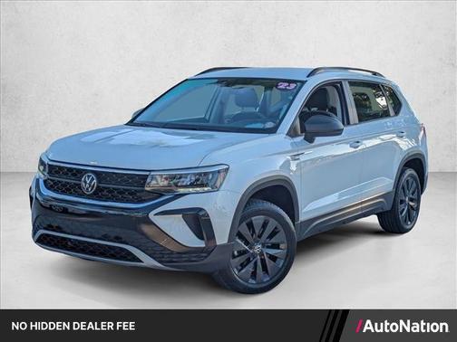 Pure White 2023 Volkswagen Taos 1.5T S