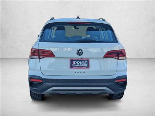 Pure White 2023 Volkswagen Taos 1.5T S