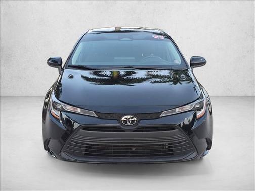 Midnight Black Metallic 2023 Toyota Corolla LE