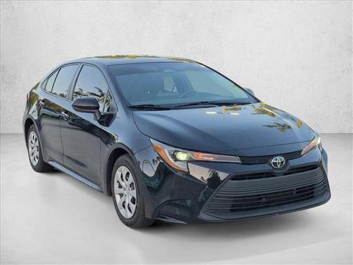 Midnight Black Metallic 2023 Toyota Corolla LE