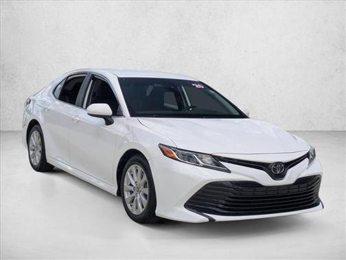 Super White 2020 Toyota Camry LE