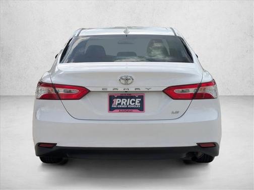 Super White 2020 Toyota Camry LE