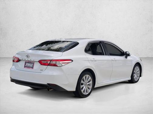 Super White 2020 Toyota Camry LE