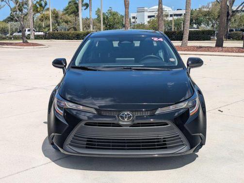Midnight Black Metallic 2024 Toyota Corolla LE