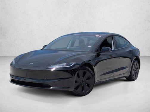 Solid Black 2024 Tesla Model 3 Standard Range