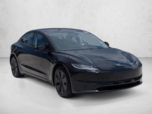 Solid Black 2024 Tesla Model 3 Standard Range