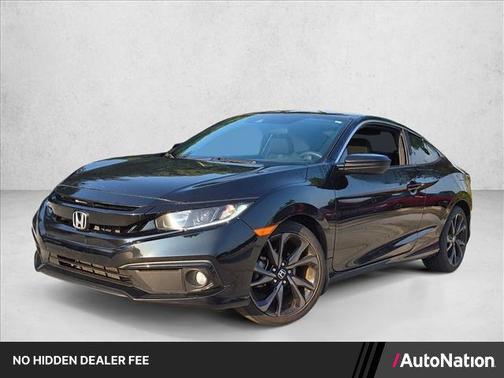 Crystal Black Pearl 2019 Honda Civic Sport