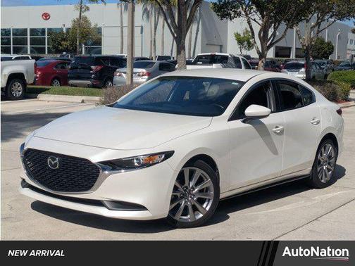 Snowflake White Pearl Mica 2020 Mazda Mazda3 FWD w/Select Package