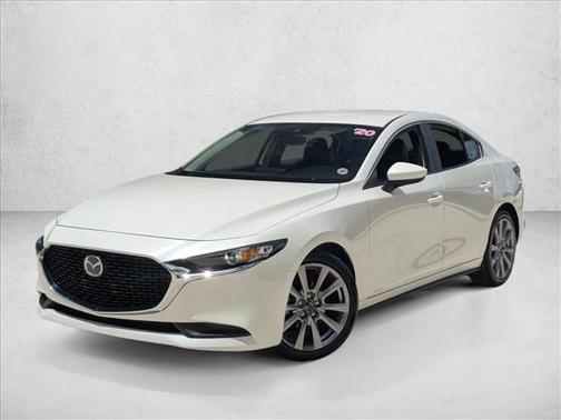 Snowflake White Pearl Mica 2020 Mazda Mazda3 FWD w/Select Package