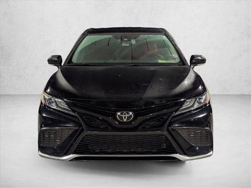 Midnight Black Metallic 2021 Toyota Camry XSE