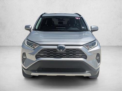 Silver Sky Metallic 2021 Toyota RAV4 Hybrid SE