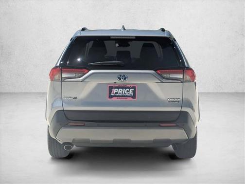 Silver Sky Metallic 2021 Toyota RAV4 Hybrid SE