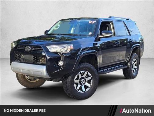 Midnight Black Metallic 2023 Toyota 4Runner TRD Off Road Premium