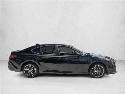 Midnight Black Metallic 2025 Toyota Camry XLE
