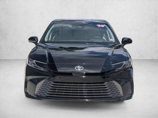 Midnight Black Metallic 2025 Toyota Camry XLE